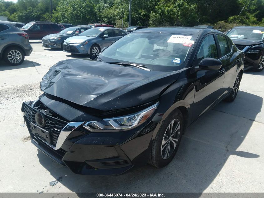 2022 NISSAN SENTRA SV - 3N1AB8CV3NY289833