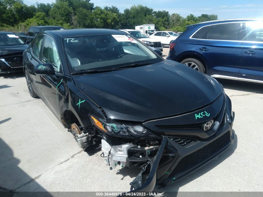 2022 TOYOTA CAMRY SE - 4T1G11AK3NU711172