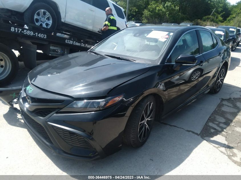 2022 TOYOTA CAMRY SE - 4T1G11AK3NU711172