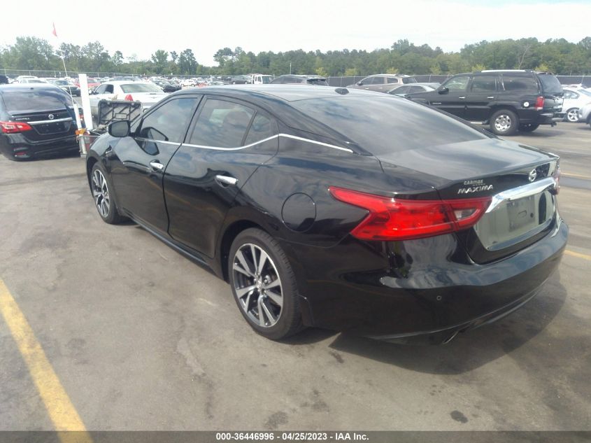 2017 NISSAN MAXIMA SV - 1N4AA6AP3HC439175