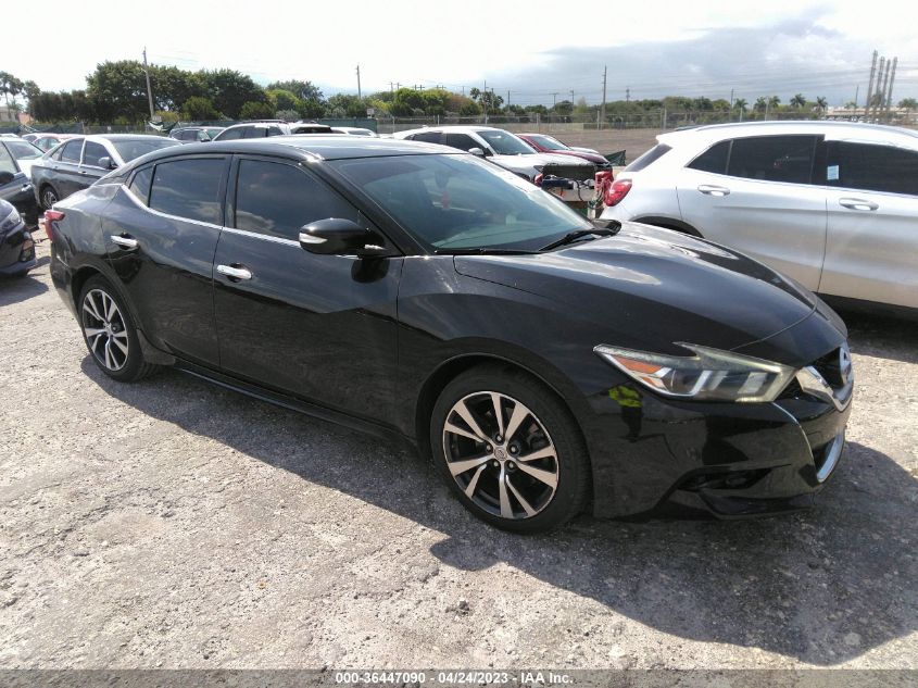 2017 NISSAN MAXIMA SV - 1N4AA6APXHC410496