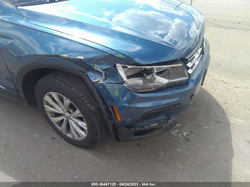 2018 VOLKSWAGEN TIGUAN SEL/SE - 3VV2B7AX6JM014721