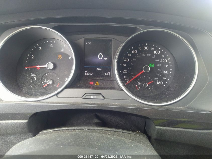 2018 VOLKSWAGEN TIGUAN SEL/SE - 3VV2B7AX6JM014721