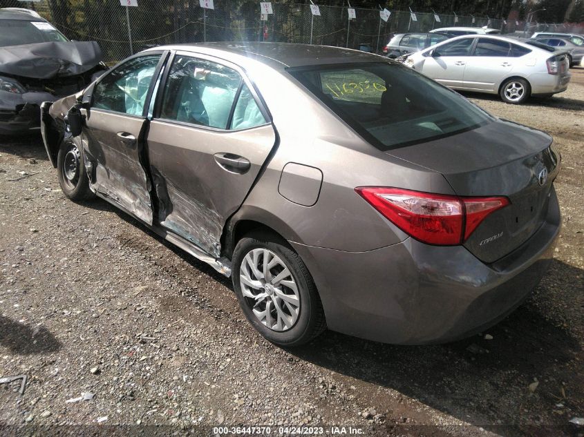 2018 TOYOTA COROLLA L/LE/XLE/SE/XSE - 2T1BURHE0JC057498