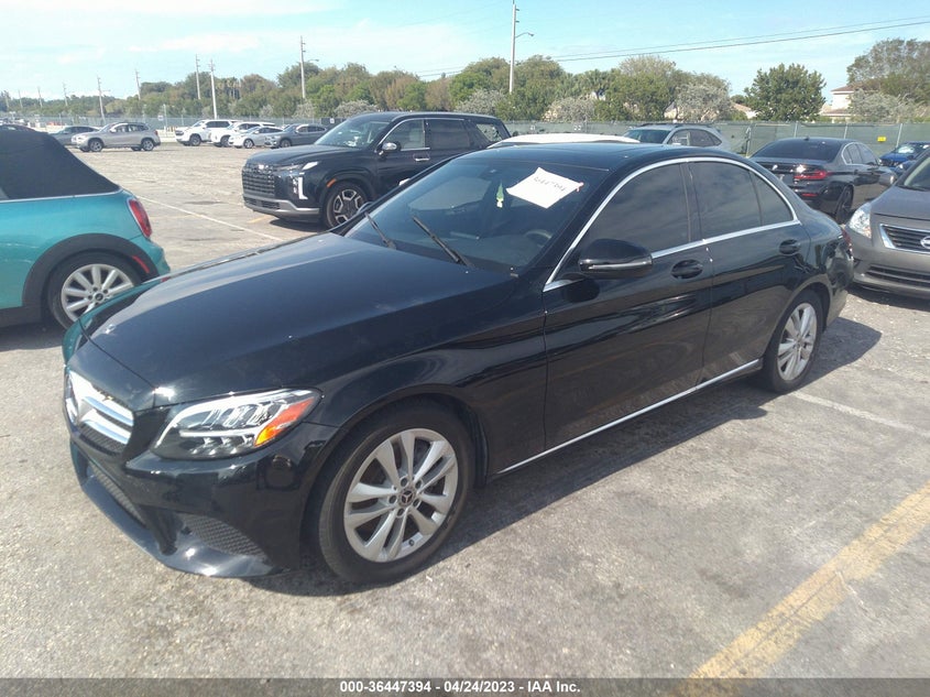 VIN 55SWF8DB0KU295736 2019 MERCEDES-BENZ C-CLASS C 300