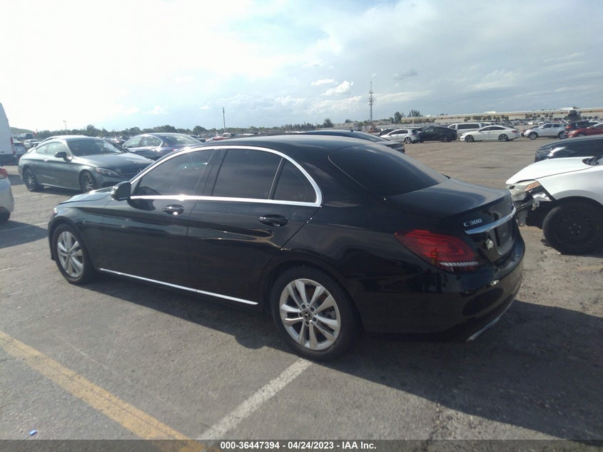 VIN 55SWF8DB0KU295736 2019 MERCEDES-BENZ C-CLASS C 300