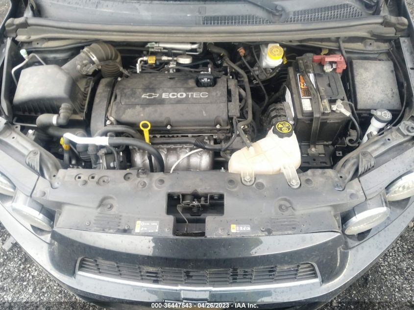 2016 CHEVROLET SONIC LT - 1G1JC6SG5G4129582