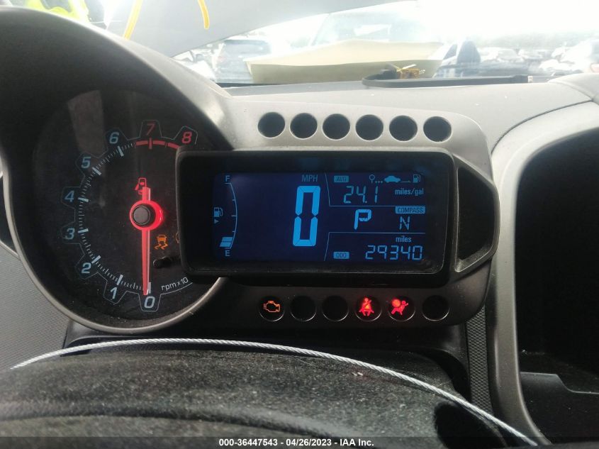 2016 CHEVROLET SONIC LT - 1G1JC6SG5G4129582
