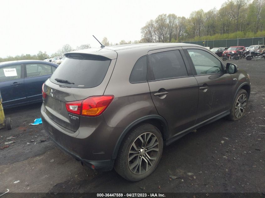 2016 MITSUBISHI OUTLANDER SPORT 2.0 ES - JA4AR3AU6GZ060412
