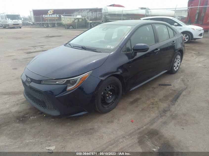 VIN 5YFEPRAE3LP062485 2020 TOYOTA COROLLA LE