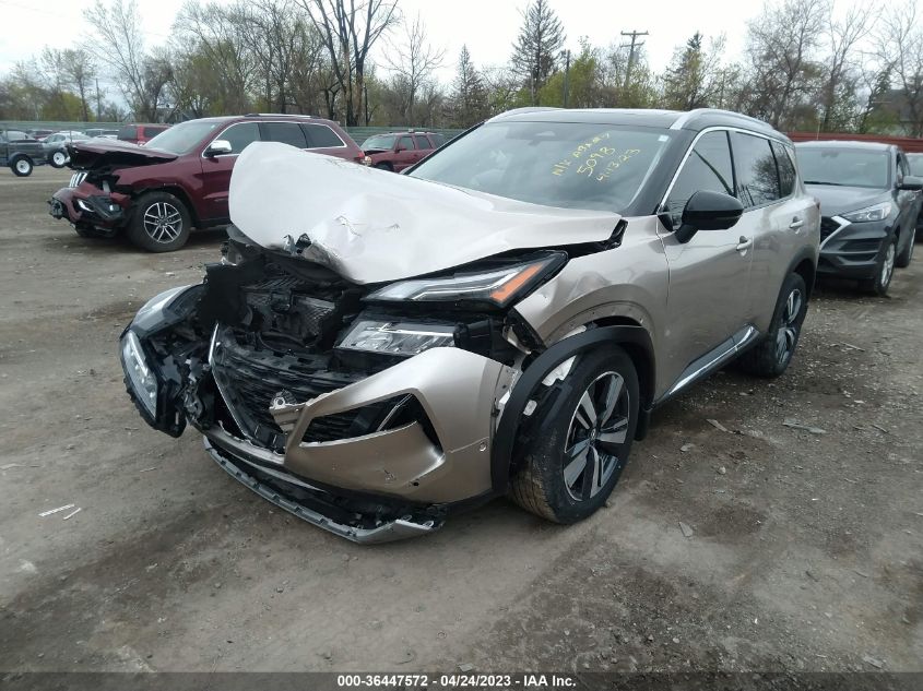 2021 NISSAN ROGUE PLATINUM - JN8AT3DD3MW315098