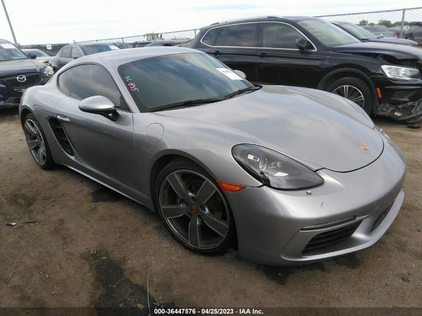 2019 PORSCHE 718 CAYMAN - WP0AA2A84KS260121