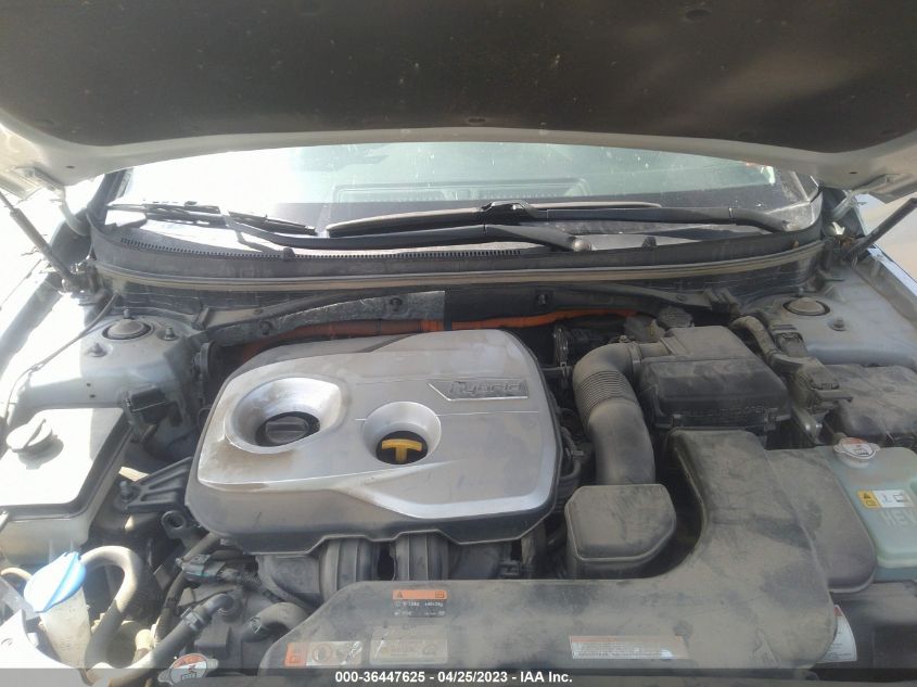 2016 HYUNDAI SONATA HYBRID SE - KMHE24L12GA019970