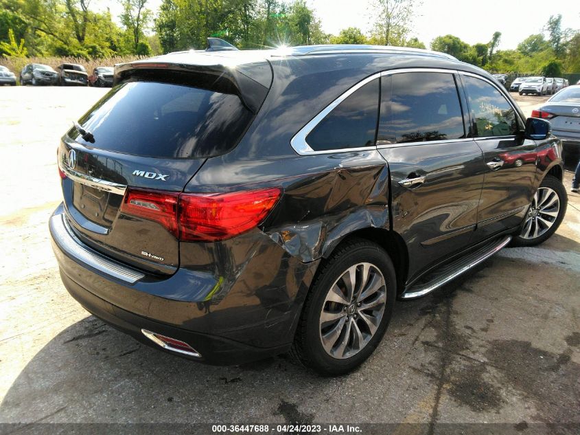 2014 ACURA MDX TECH PKG - 5FRYD4H47EB003393