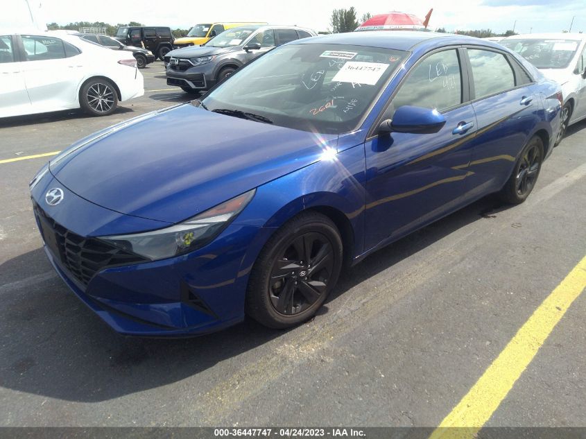 2021 HYUNDAI ELANTRA SEL - 5NPLM4AG8MH017545