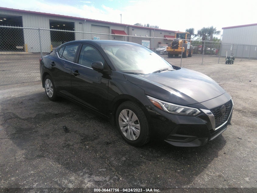 VIN 3N1AB8BV8MY241809 2021 NISSAN SENTRA S