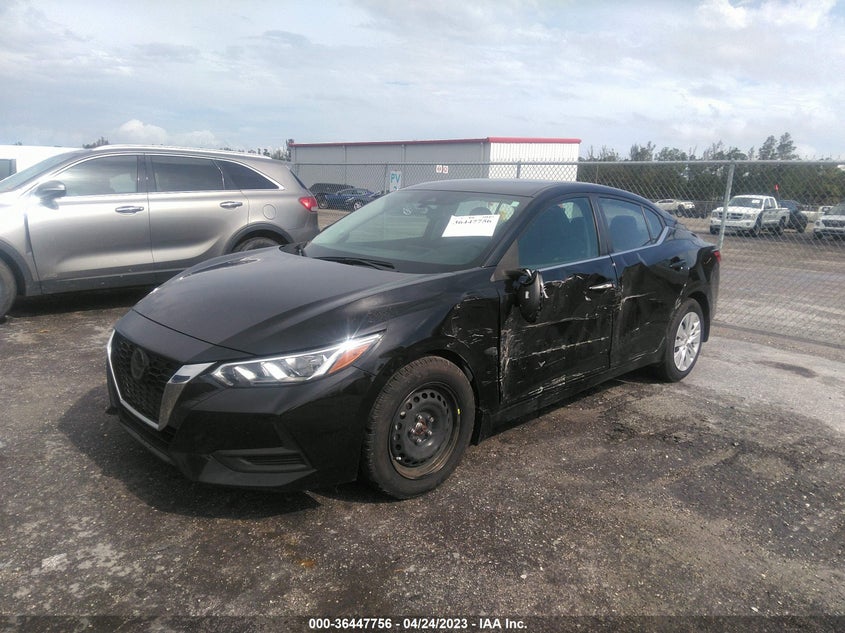 VIN 3N1AB8BV8MY241809 2021 NISSAN SENTRA S