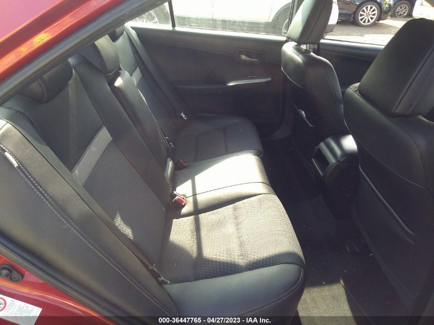 2014 TOYOTA CAMRY L/LE/XLE/SE/SE SPORT - 4T1BF1FK4EU729488