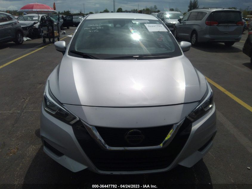 2021 NISSAN VERSA SV - 3N1CN8EV5ML824153
