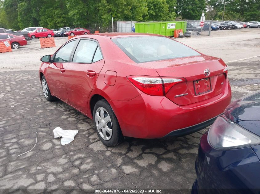2014 TOYOTA COROLLA L/LE/S/S PLUS/LE PLUS - 5YFBURHE0EP169935