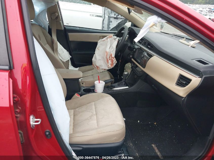 2014 TOYOTA COROLLA L/LE/S/S PLUS/LE PLUS - 5YFBURHE0EP169935