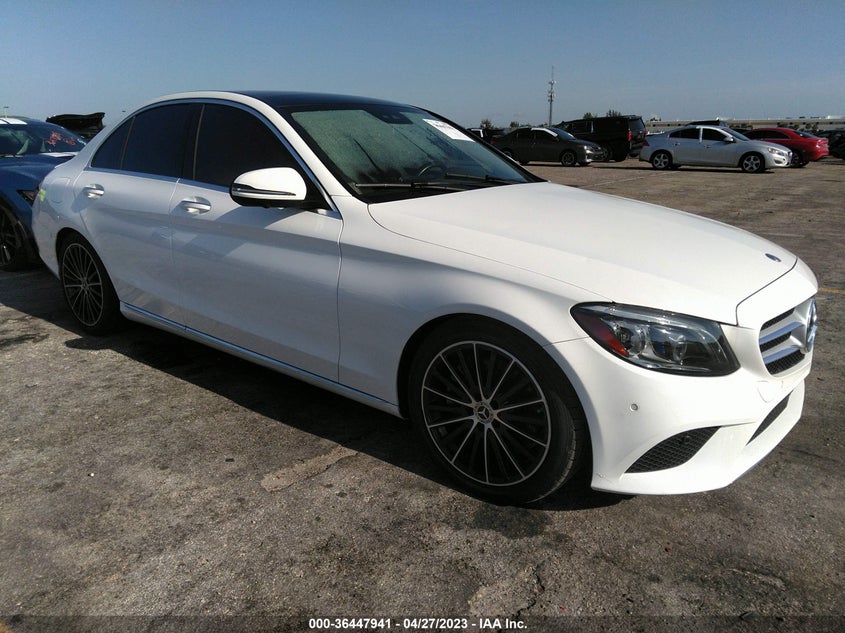 VIN W1KWF8DB1LR580206 2020 MERCEDES-BENZ C-CLASS C 300