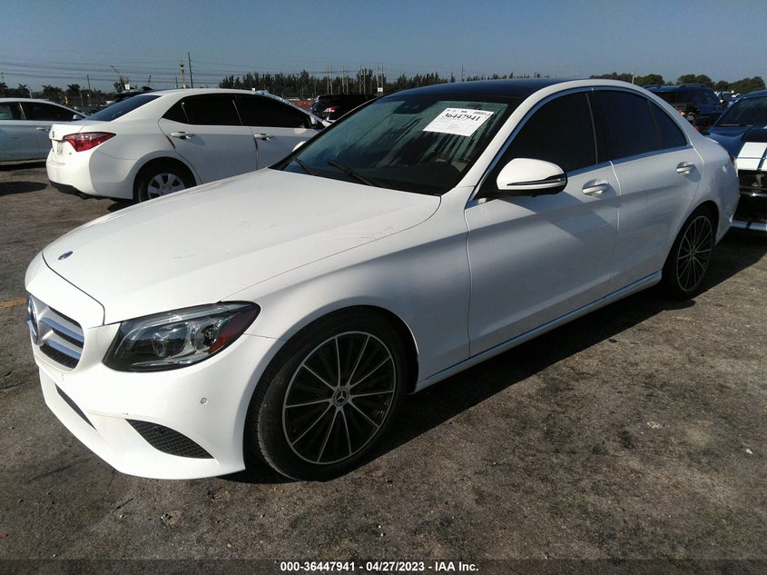 VIN W1KWF8DB1LR580206 2020 MERCEDES-BENZ C-CLASS C 300