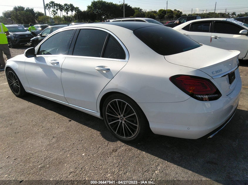 VIN W1KWF8DB1LR580206 2020 MERCEDES-BENZ C-CLASS C 300