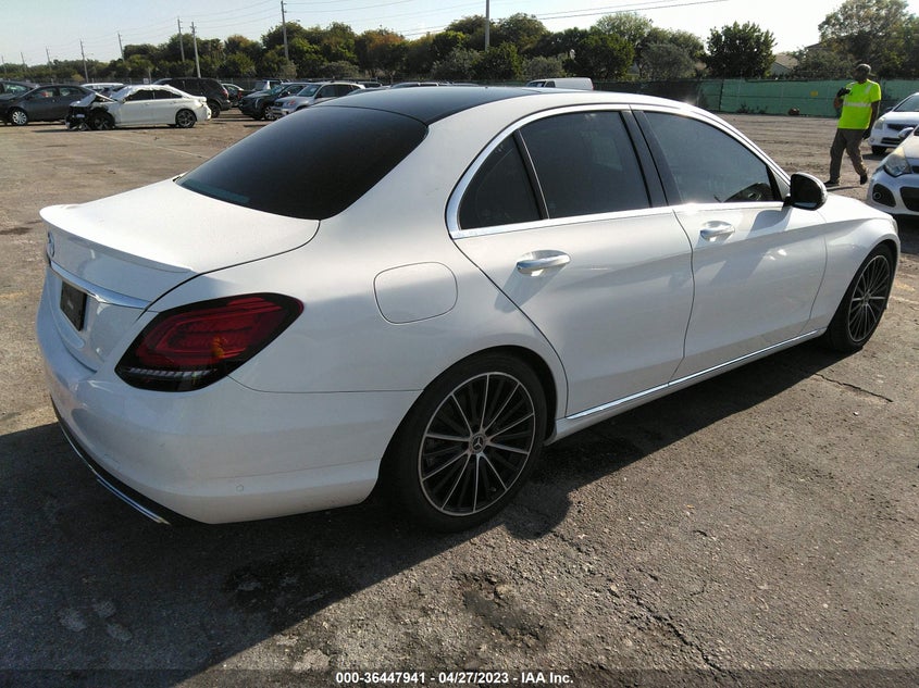 VIN W1KWF8DB1LR580206 2020 MERCEDES-BENZ C-CLASS C 300