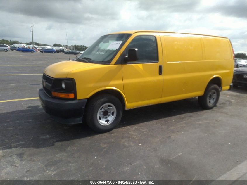 2017 CHEVROLET EXPRESS CARGO VAN - 1GCWGAFF8H1348626