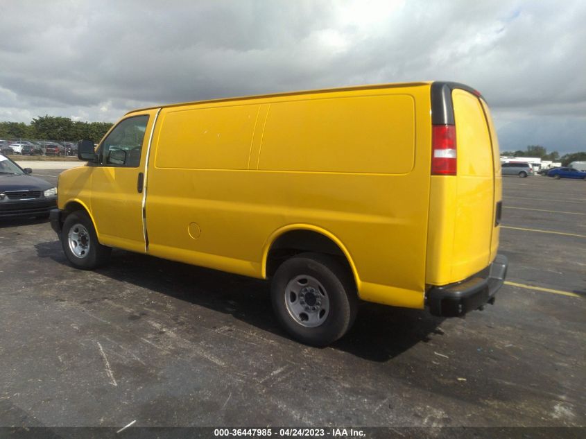 2017 CHEVROLET EXPRESS CARGO VAN - 1GCWGAFF8H1348626