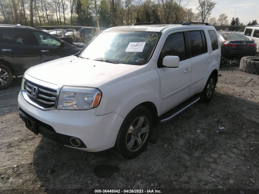 2013 HONDA PILOT EX-L - 5FNYF4H55DB040459