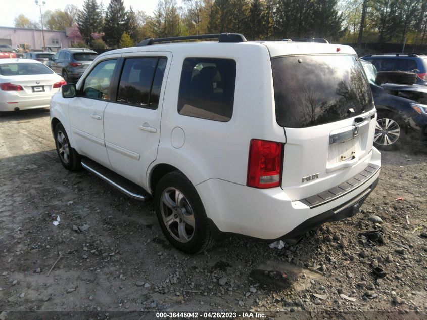 2013 HONDA PILOT EX-L - 5FNYF4H55DB040459