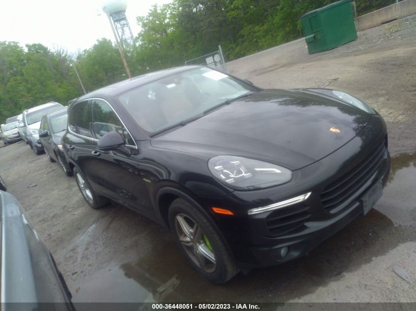 2016 PORSCHE CAYENNE S E-HYBRID - WP1AE2A26GLA61877