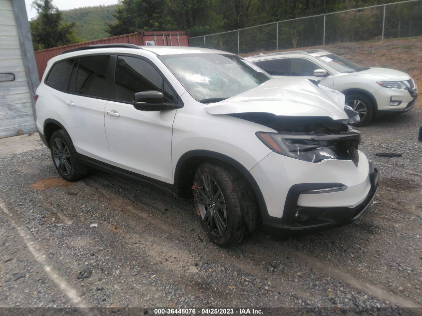 5FNYF6H30NB017957 HONDA PILOT SPORT 2022