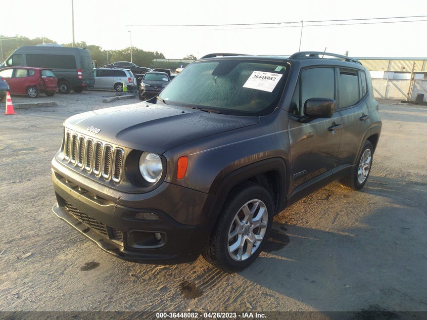VIN ZACCJABB3JPH47828 2018 JEEP RENEGADE LATITUDE