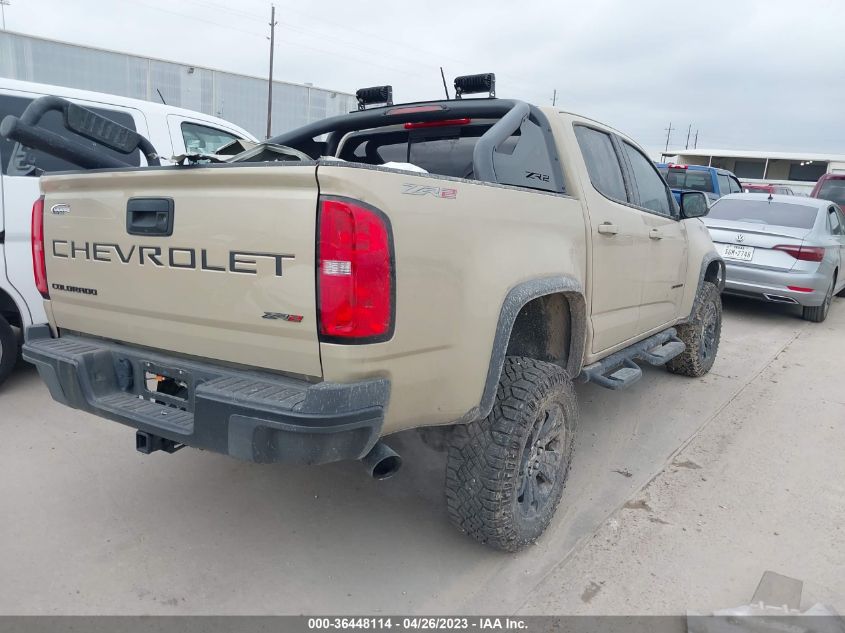 2022 CHEVROLET COLORADO 4WD ZR2 - 1GCGTEEN4N1225174