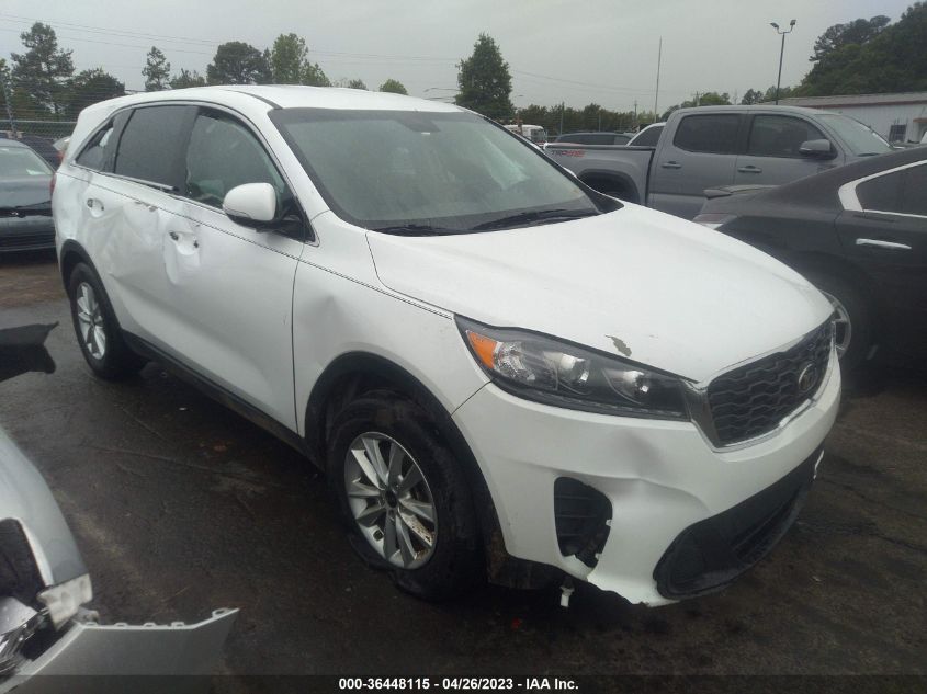 2019 KIA SORENTO LX V6 - 5XYPG4A50KG497592