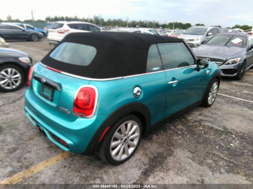 2017 MINI CONVERTIBLE COOPER S WMWWG9C34H3C80984
