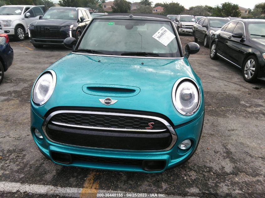 2017 MINI CONVERTIBLE COOPER S WMWWG9C34H3C80984
