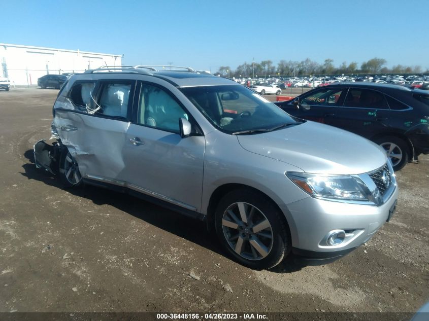 2014 NISSAN PATHFINDER PLATINUM - 5N1AR2MM2EC709520