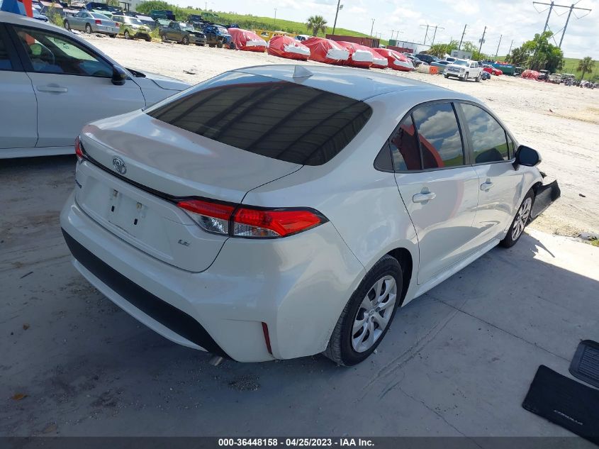2021 TOYOTA COROLLA LE - JTDEPMAE6MJ146289