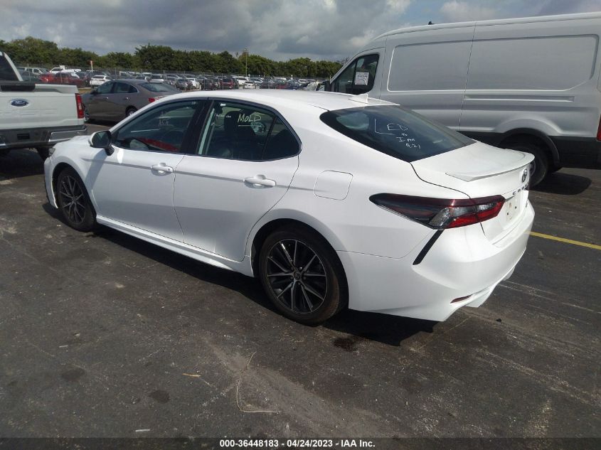 2021 TOYOTA CAMRY SE - 4T1G11AKXMU407528