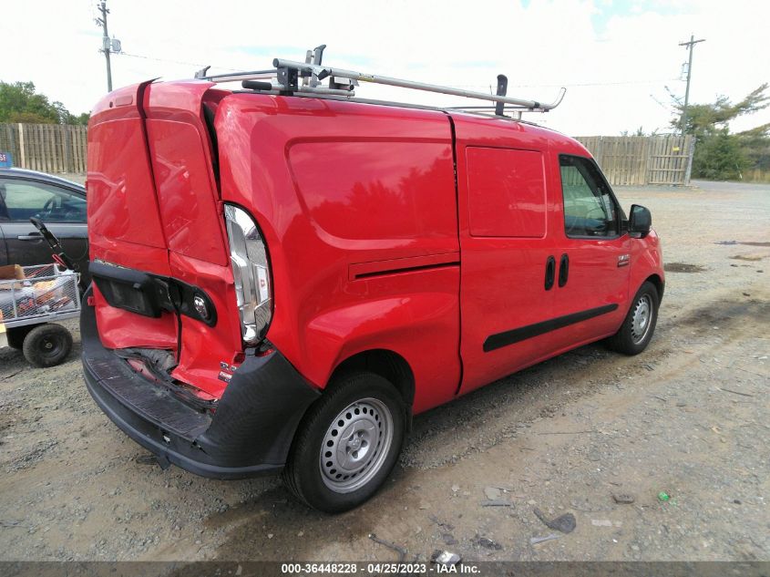 2016 RAM PROMASTER CITY CARGO VAN TRADESMAN ZFBERFAT5G6B02642