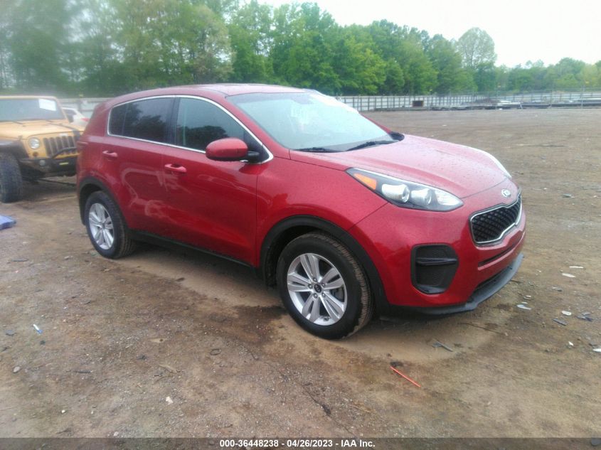2019 KIA SPORTAGE LX - KNDPM3AC6K7492945