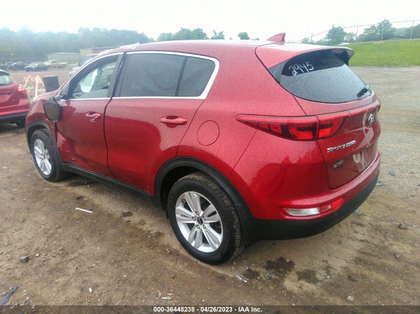 2019 KIA SPORTAGE LX - KNDPM3AC6K7492945