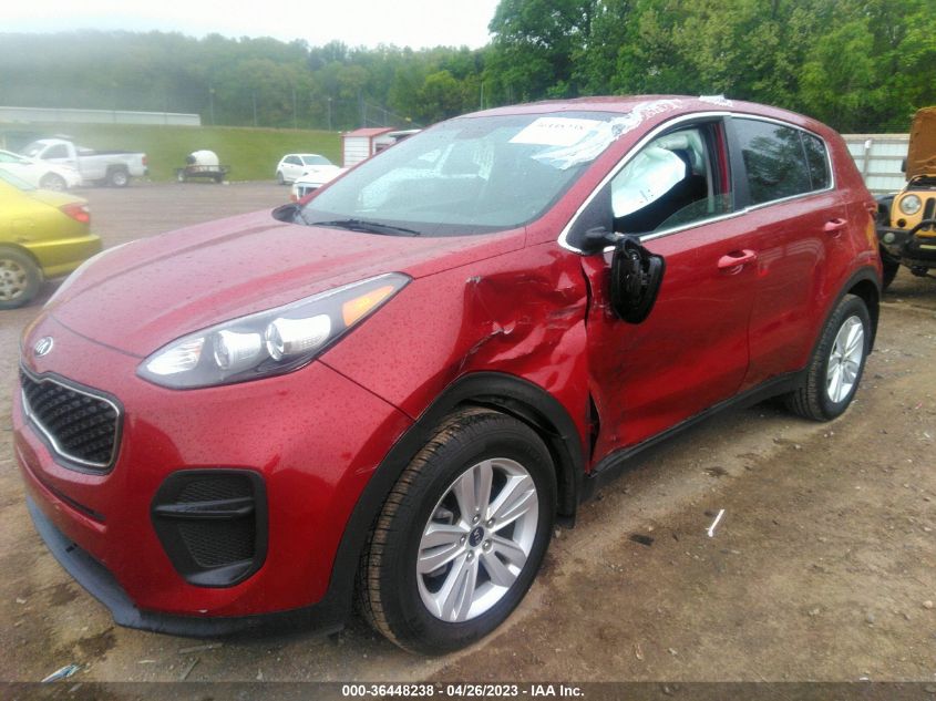 2019 KIA SPORTAGE LX - KNDPM3AC6K7492945