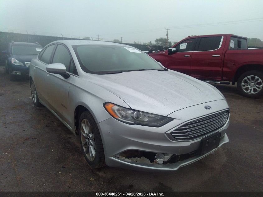 2017 FORD FUSION HYBRID SE - 3FA6P0LU3HR325733