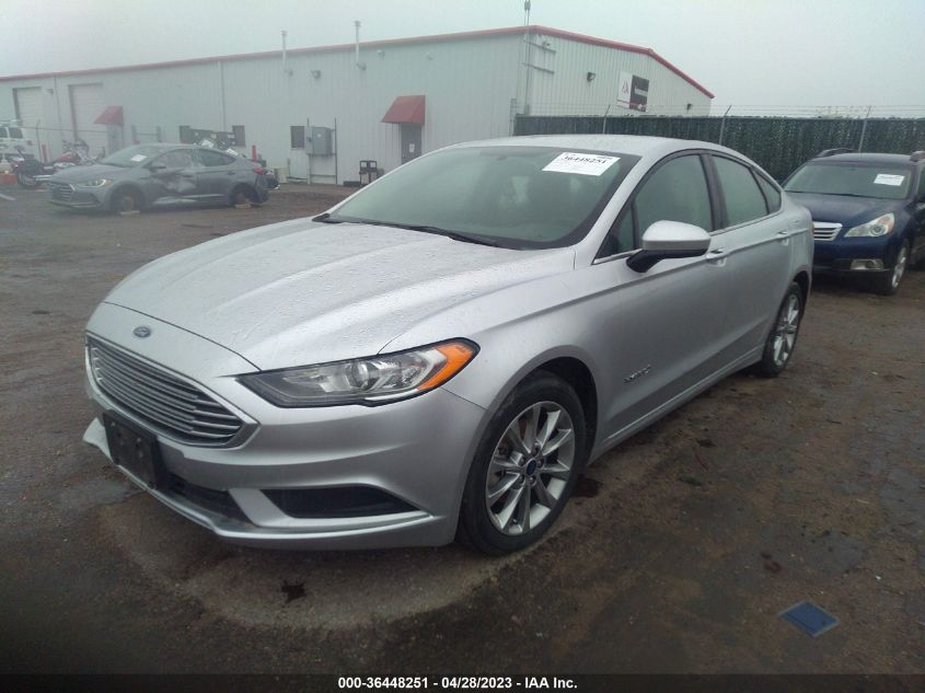 2017 FORD FUSION HYBRID SE - 3FA6P0LU3HR325733