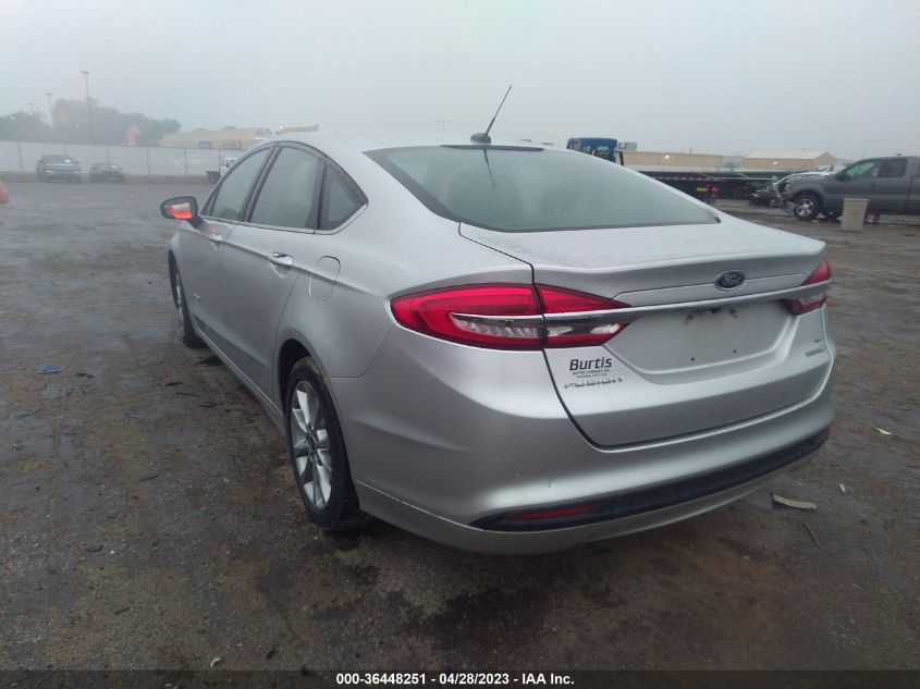 2017 FORD FUSION HYBRID SE - 3FA6P0LU3HR325733